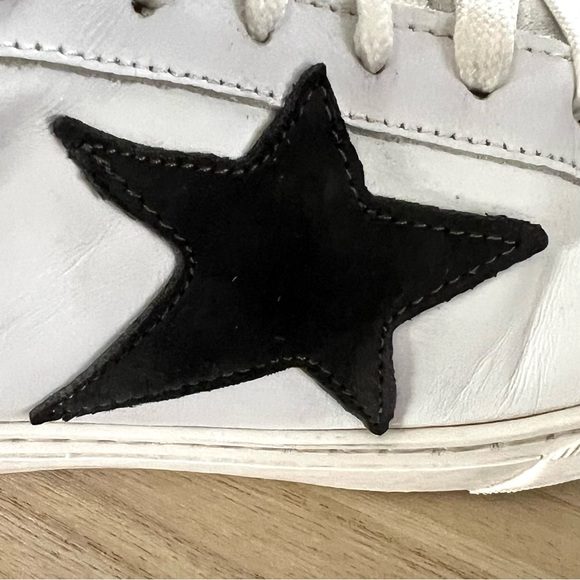 L'idea by Lori Distressed Suede/Leather Sneakers Size 38 Good Condition - Picture 5 of 11